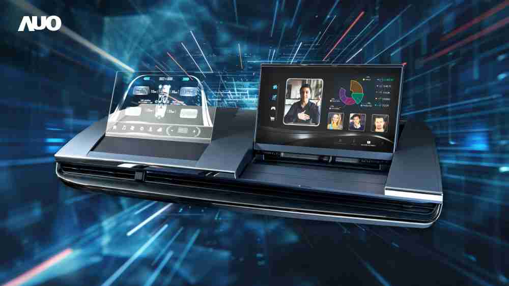 YAXIN111Micro LED Display HMI解决方案打造透明Micro LED前座仪表，，，呈现信息并保留驾驶视野开阔；亦为副驾驶座乘客打造收放自如的Micro LED屏幕，，，在不影响显示质量的前提于显示区内建镜头，，让用户能与视讯对象直接眼神接触，，，，提供绝佳的双向沟通体验